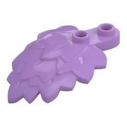 LEGO part  LEAF 4X5X1 2/3 in Medium Lavender