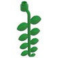 Duplo Plant Vine 2 x 3 x 5 1/2 with Leaves and One End Stud