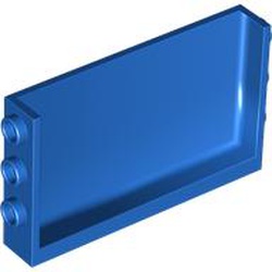 LEGO part 98280 Panel 1 x 6 x 3 with Studs on Sides in Bright Blue/ Blue