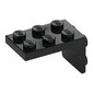Bracket 2 x 3 - 2 x 2, Curved Sides