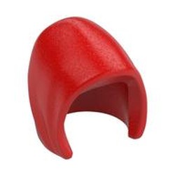 LEGO part  MINI HAT, NO. 148 in Bright Red/ Red