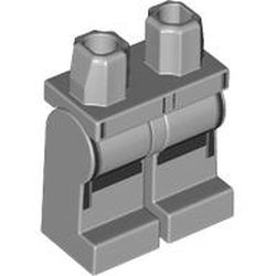 LEGO part 970c14pr2622 MINI LOWER PART, NO. 2622 in Medium Stone Grey/ Light Bluish Gray