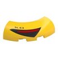 Brick Round Corner 3 x 3 x 1 No Studs with Red and Black Tail Light Print