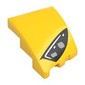 Slope Curved 3 x 2 with Stud Notch Left with Headlight print