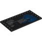 Plate Special 6 x 12 with Studs on 3 Edges with 'STAR WARS Droideka', Stats print