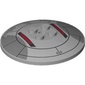 Dish 6 x 6 Inverted (Radar) with Hatch, Dark Red Lines sprint