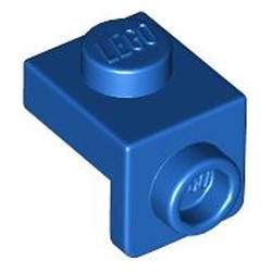 LEGO part 36841 Bracket 1 x 1 - 1 x 1 in Bright Blue/ Blue