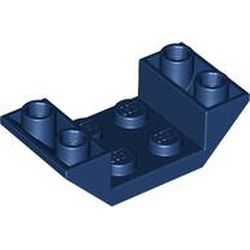 LEGO part 4871 Slope Inverted 45° 4 x 2 Double in Earth Blue/ Dark Blue