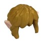 Hair, Mid Length Wavy with Light Nougat Ears pattern