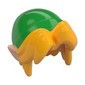 Hat Long, Floppy with Light Nougat Ears, Bright Light Orange Hair pattern