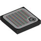 Tile 2 x 2 with Cheep Chomp and Barcode Print (Sticker)