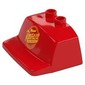 Duplo Truck / Semi-Tractor, Cab Top / Air Foil with Yellow 'Rust-eze' Logo print