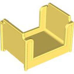 LEGO part DUPLO COT in Cool Yellow (6476080|4886)