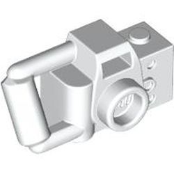 LEGO part 30089b Equipment Camera Handheld with Central Viewfinder in White