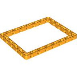 LEGO part 39790 Technic Beam Frame 11 x 15 in Flame Yellowish Orange/ Bright Light Orange