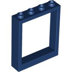 LEGO part 6154 Door Frame 1 x 4 x 4 (Lift) in Earth Blue/ Dark Blue