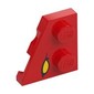 Wedge Plate 2 x 2 Left with Yellow Eye print