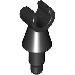 LEGO part 5622 Minifig Hand with Cone in Black