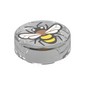 Tile Round 1 x 1 with Bee print