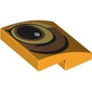 Slope Curved 2 x 2 x 2/3 with Lion Eye print