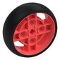Wheel 43 x 14 with 4 Spokes, Axle Hole, and Black Integral Tire