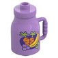 Duplo Milk Bottle with Handle and Vegetables print