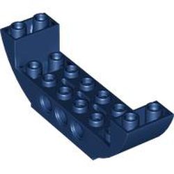 LEGO part 11301 Slope, Curved 2 x 8 x 2 Inverted Double in Earth Blue/ Dark Blue