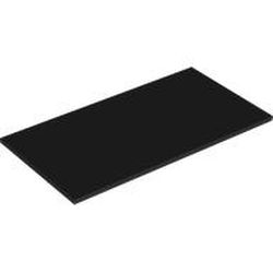 LEGO part 4974 Tile 8 x 16 with Smooth Surface in Black