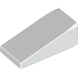 LEGO part 5404 ROOF TILE 1X2X2/3 in White