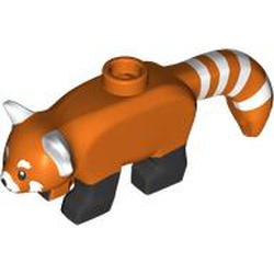 LEGO part 106597pr0001 Animal, Red Panda in Reddish Orange