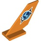 Tail Shuttle with Globe / Explorers Symbol print