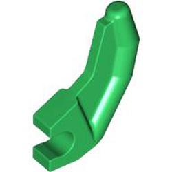 LEGO part 3171 Animal / Creature Body Part, Claw with Clip in Dark Green/ Green