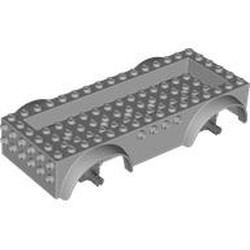 LEGO part CAR CHASSIS 6X16X2 in Medium Stone Grey (6488436|65094)