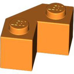 LEGO part 87620 Wedge 2 x 2 Facet in Bright Orange/ Orange