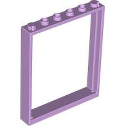LEGO part 42205 Door Frame 1 x 6 x 6 in Lavender