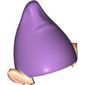 Hat, Elf Ears with Medium Laveder Hat Print