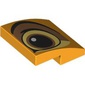 Slope Curved 2 x 2 x 2/3 with Lion Eye print