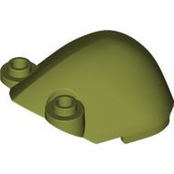 LEGO part 5276 Large Figure Limb Cover 4 x 5 with 2 Studs in Olive Green