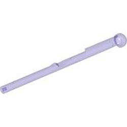 LEGO part ARROW 8M FOR SPRING SHOOTER in Transparent Bright Bluish Violet (6491802|29340)