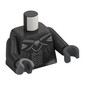 Torso Armor, Silver Plates, Chain Mail print, Pearl Titanium Arms, Dark Bluish Gray Hands
