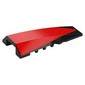 Wedge Curved 4 x 8 No Top Studs with Red Surface print