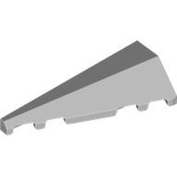 LEGO part 3504 Wedge Sloped 2 x 5 Left in Medium Stone Grey/ Light Bluish Gray