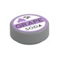 Tile Round 1 x 1 with Lavender Grape Soda Bottle Cap print