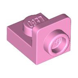 LEGO part 36840 Bracket 1 x 1 - 1 x 1 Inverted in Light Purple/ Bright Pink