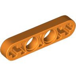 LEGO part 32449 Technic Beam 1 x 4 Thin in Bright Orange/ Orange