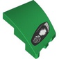 Slope Curved 3 x 2 with Stud Notch Left with Headlight print