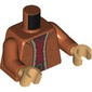 Torso, Jacket, Dark Tan Fur, Dark Red Shirt, Belt print, Dark Orange Arms, Warm Tan Hands