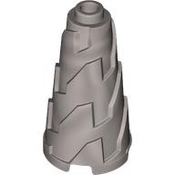 LEGO part DESIGN, BRICK 2X2X3, NO. 1 in Silver Metallic (6495091|28598)