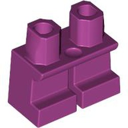 LEGO part 41879a Legs Short in Bright Reddish Violet/ Magenta