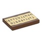 Tile 2 x 3 with Tan Scroll, Black Hylian Script print